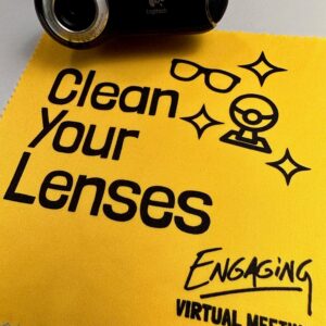 Clean Your Lenses Microfiber Cloth